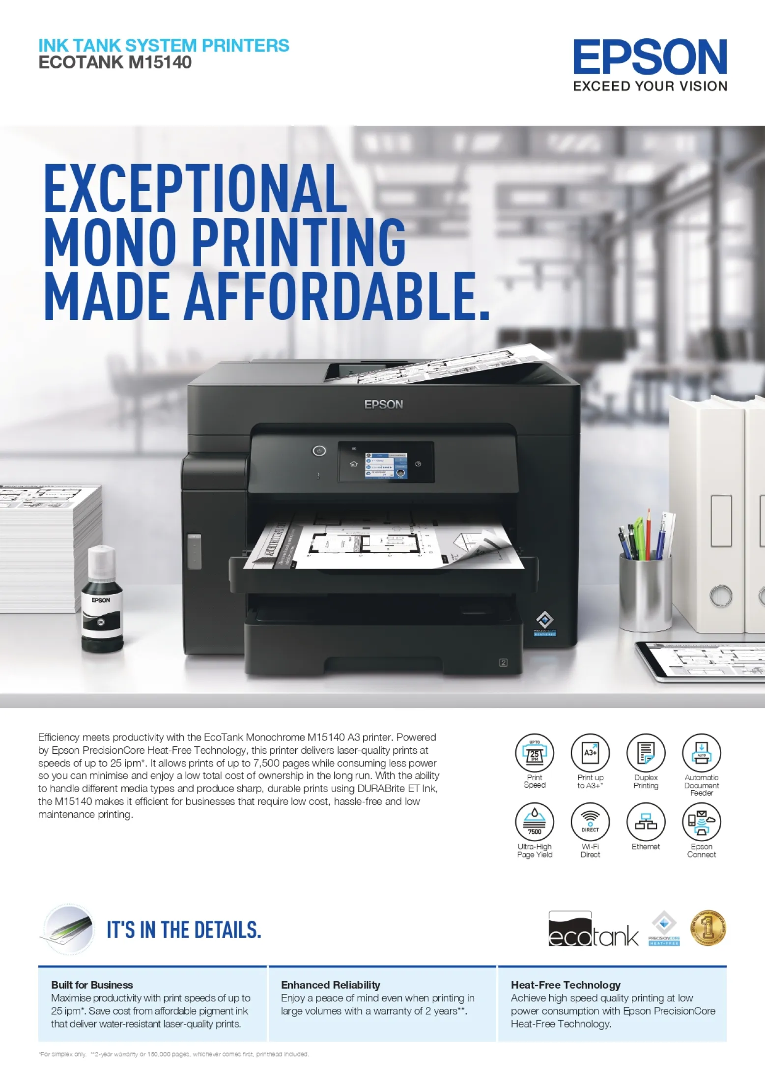 m15140 epson printer