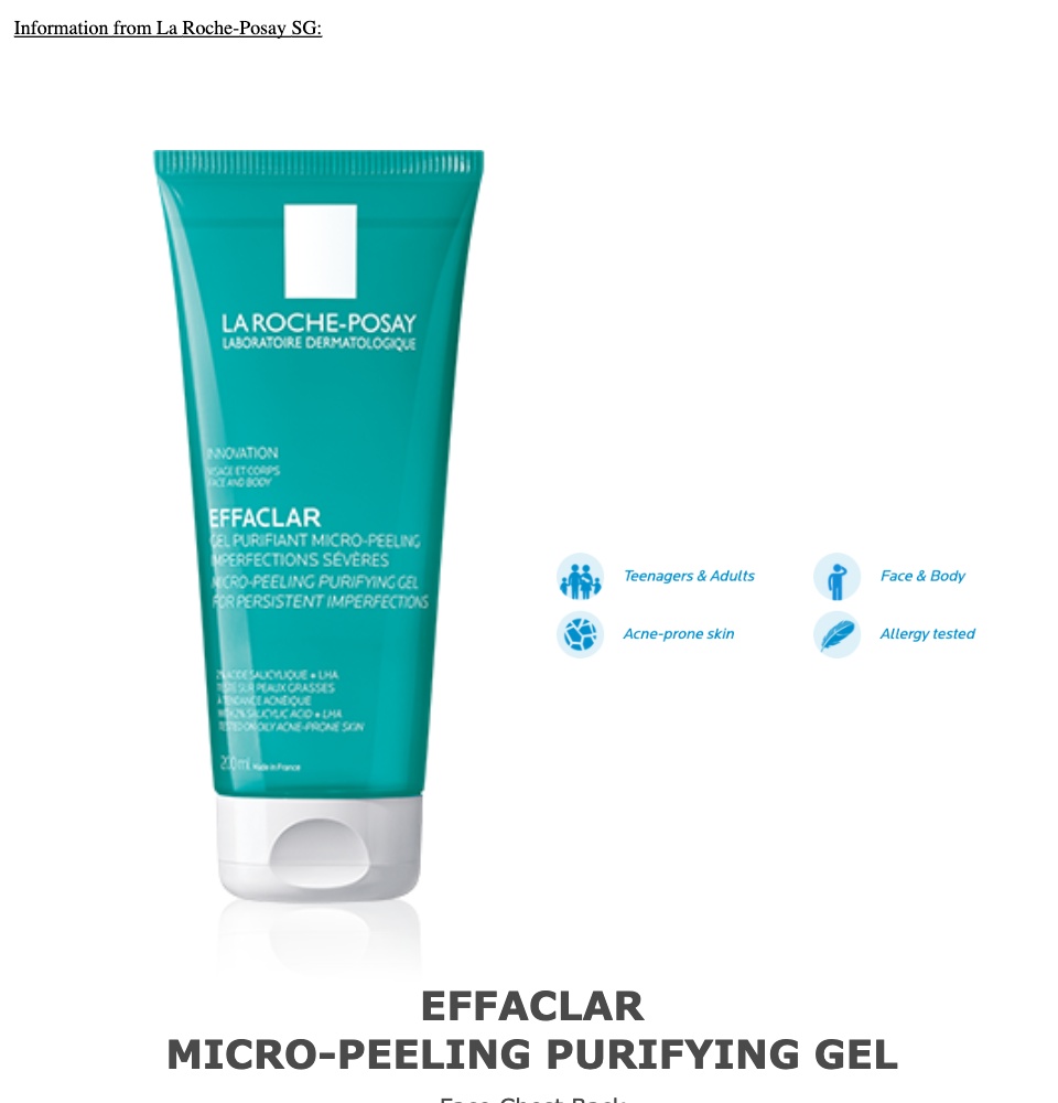 la roche posay micro peeling