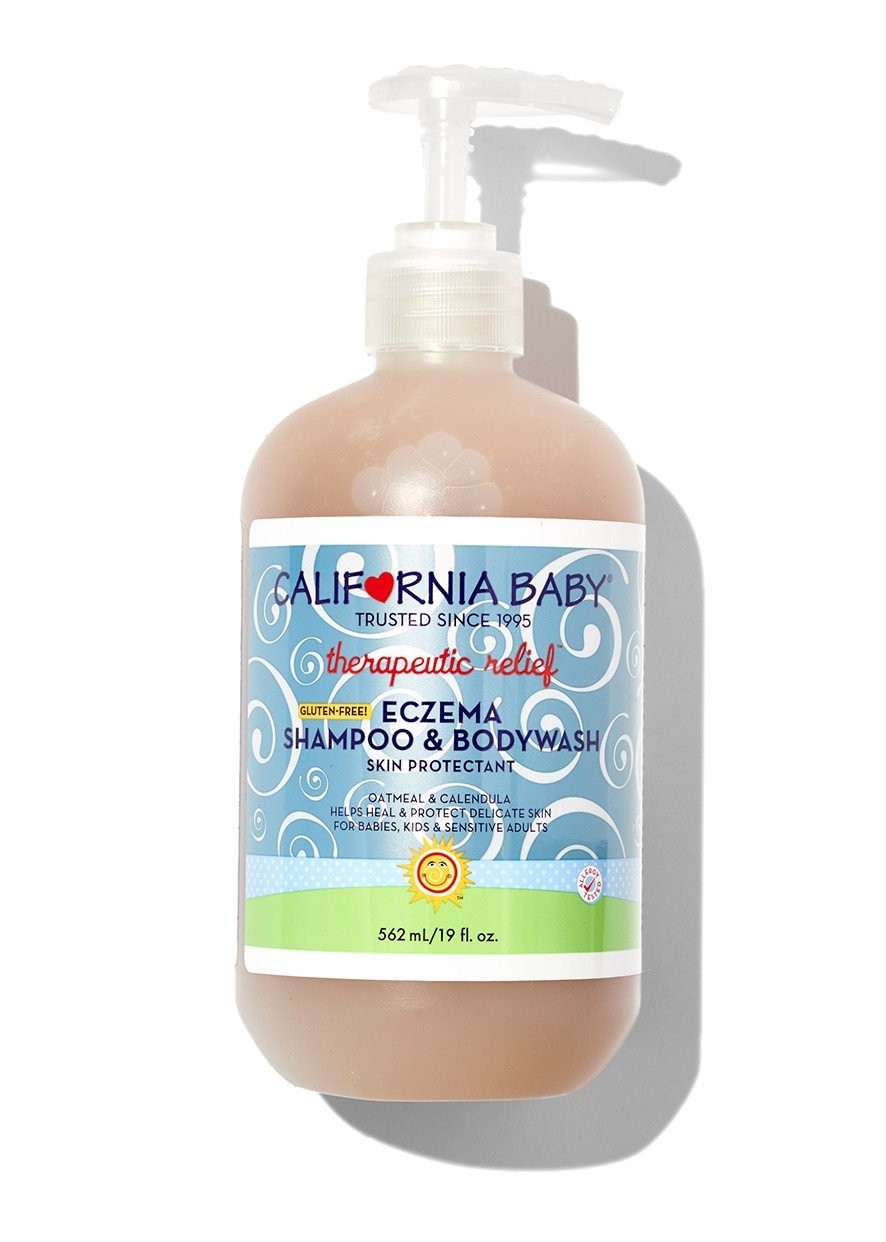 California Baby Shampoo & Bodywash - Therapeutic Relief Eczema (8.5oz / 19oz) Expiry : July 2023 -Baby Product 7a80679e3f0dc30b21118bddece35dc3