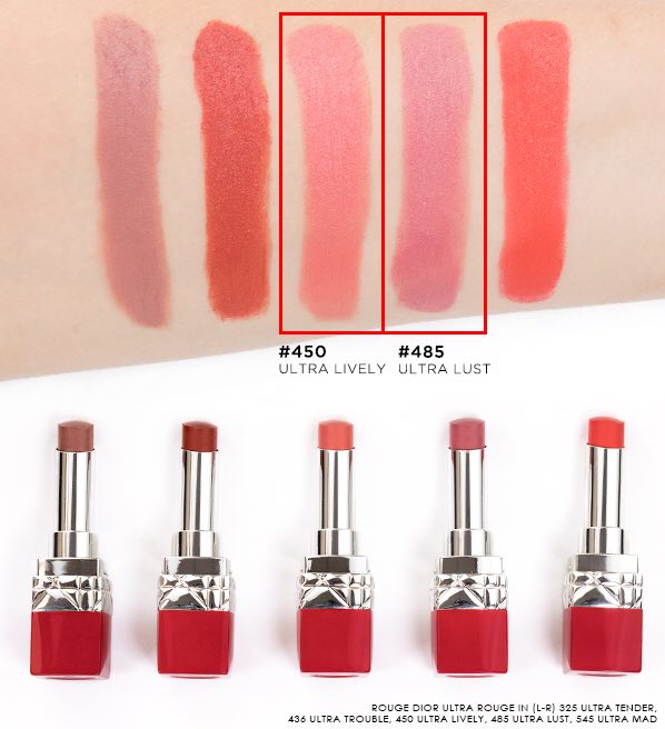 dior ultra rouge lipstick 485