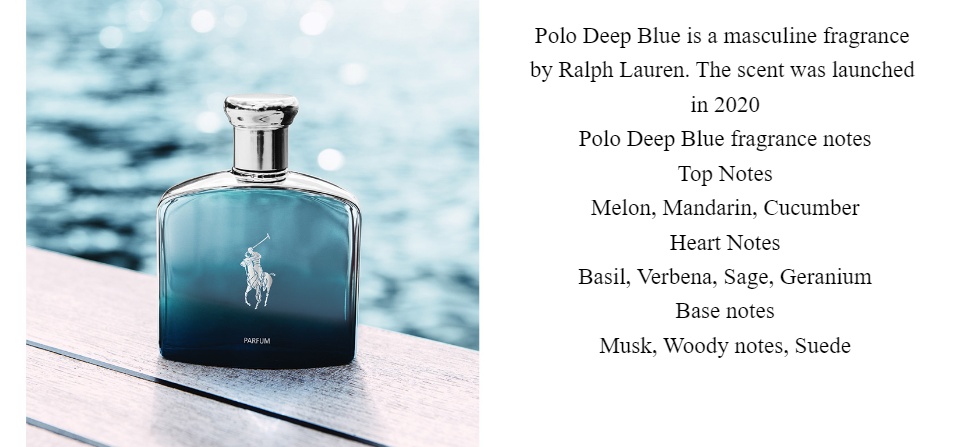 Ralph Lauren Polo Deep Blue Parfum sp 125ml TESTER packaging
