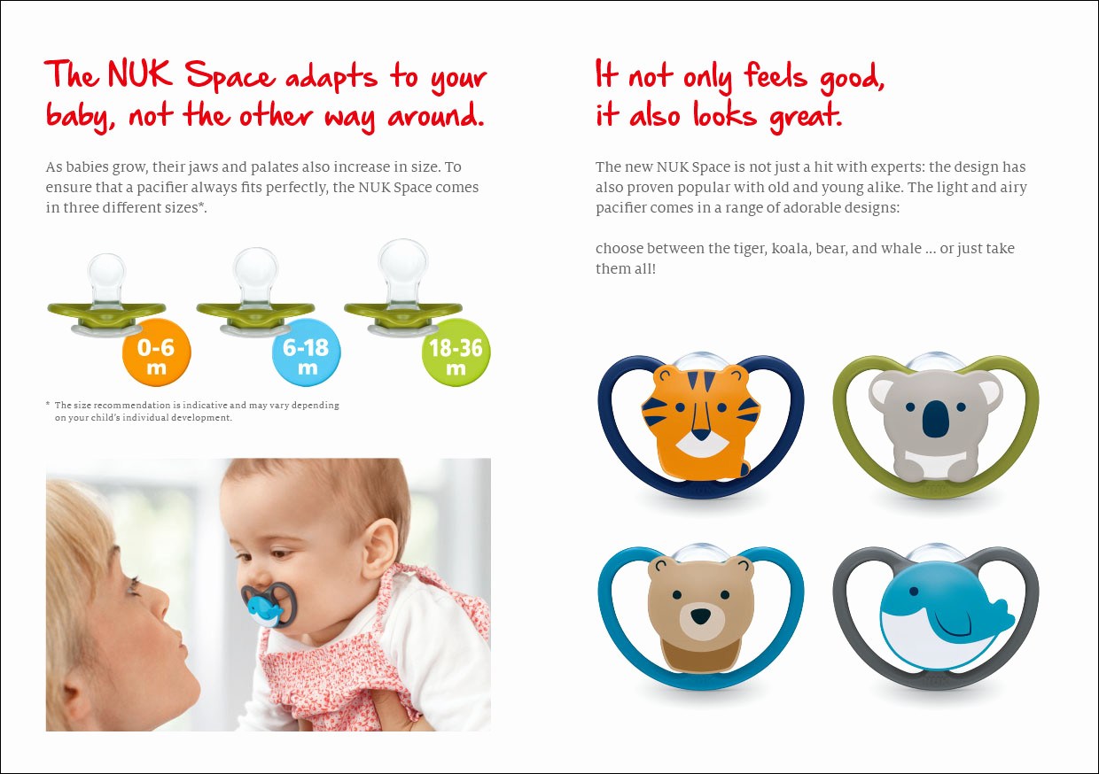 nuk space soother