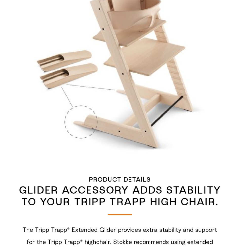 Stokke extended cheap glider set