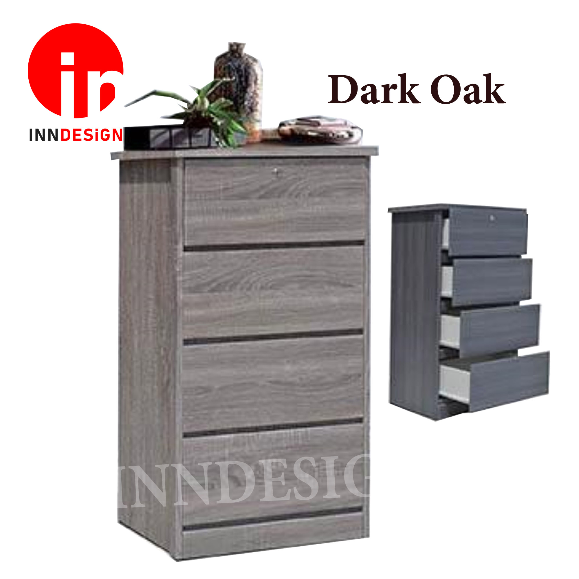 Katherine Ii New Series Chest Of Drawers With Lock Free Delivery