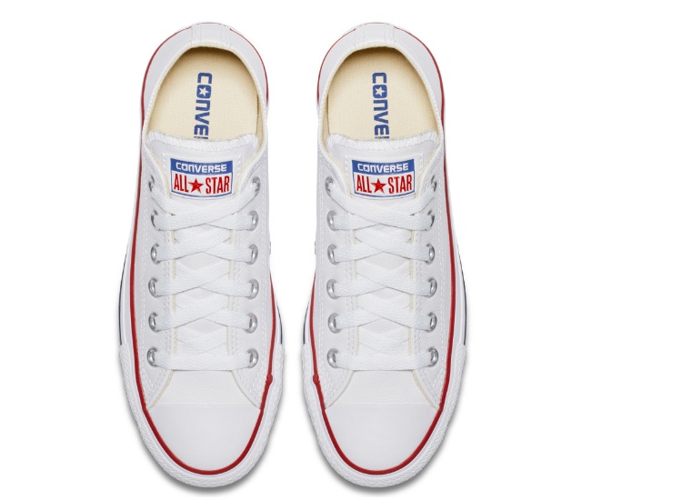 chuck taylor all star leather low top white
