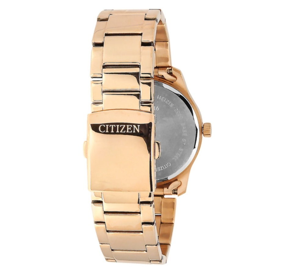 Citizen BH5003-51L Blue Analog Rose Gold Stainless Steel Quartz