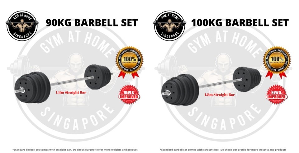 Gym 100kg weight discount set