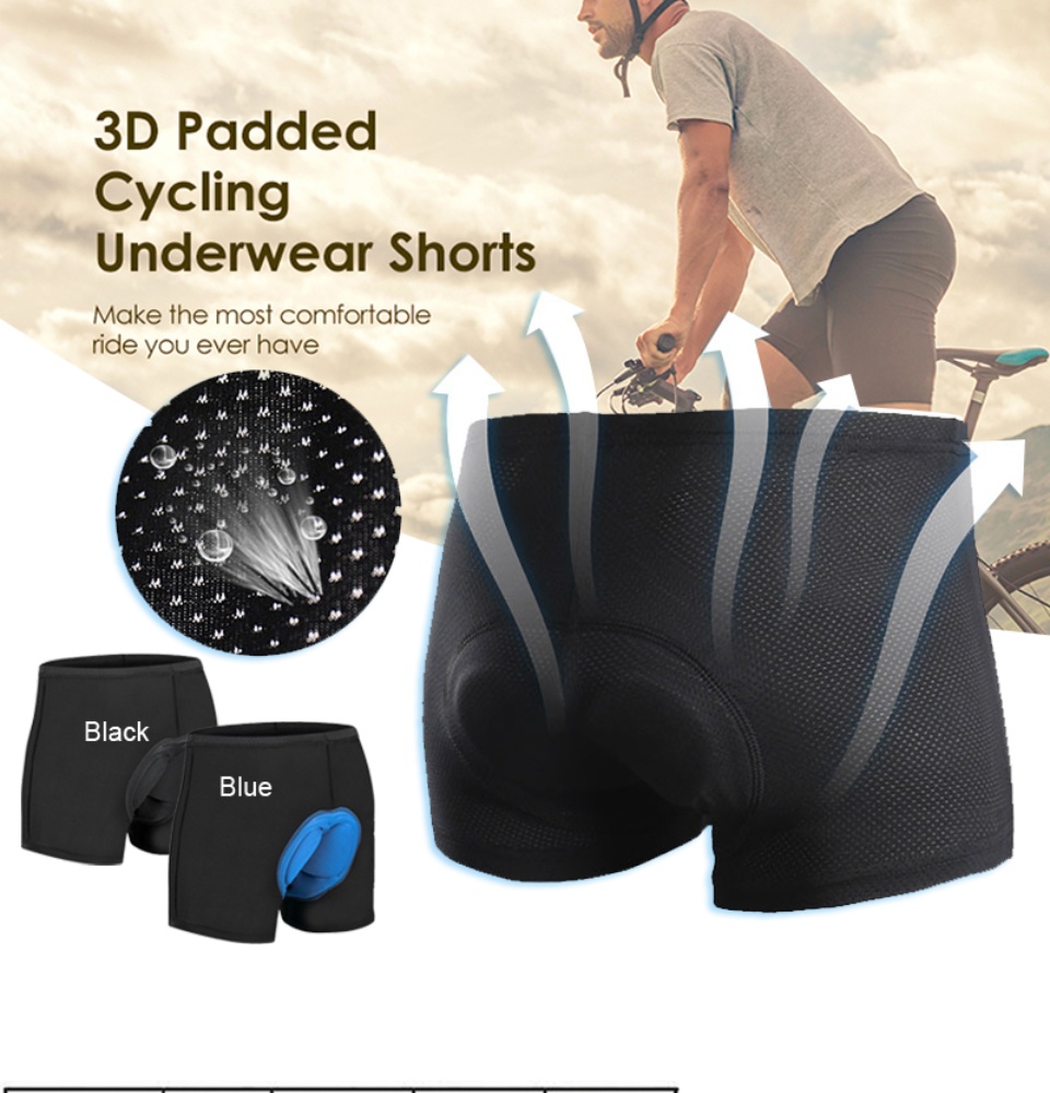 gel padded cycling pants