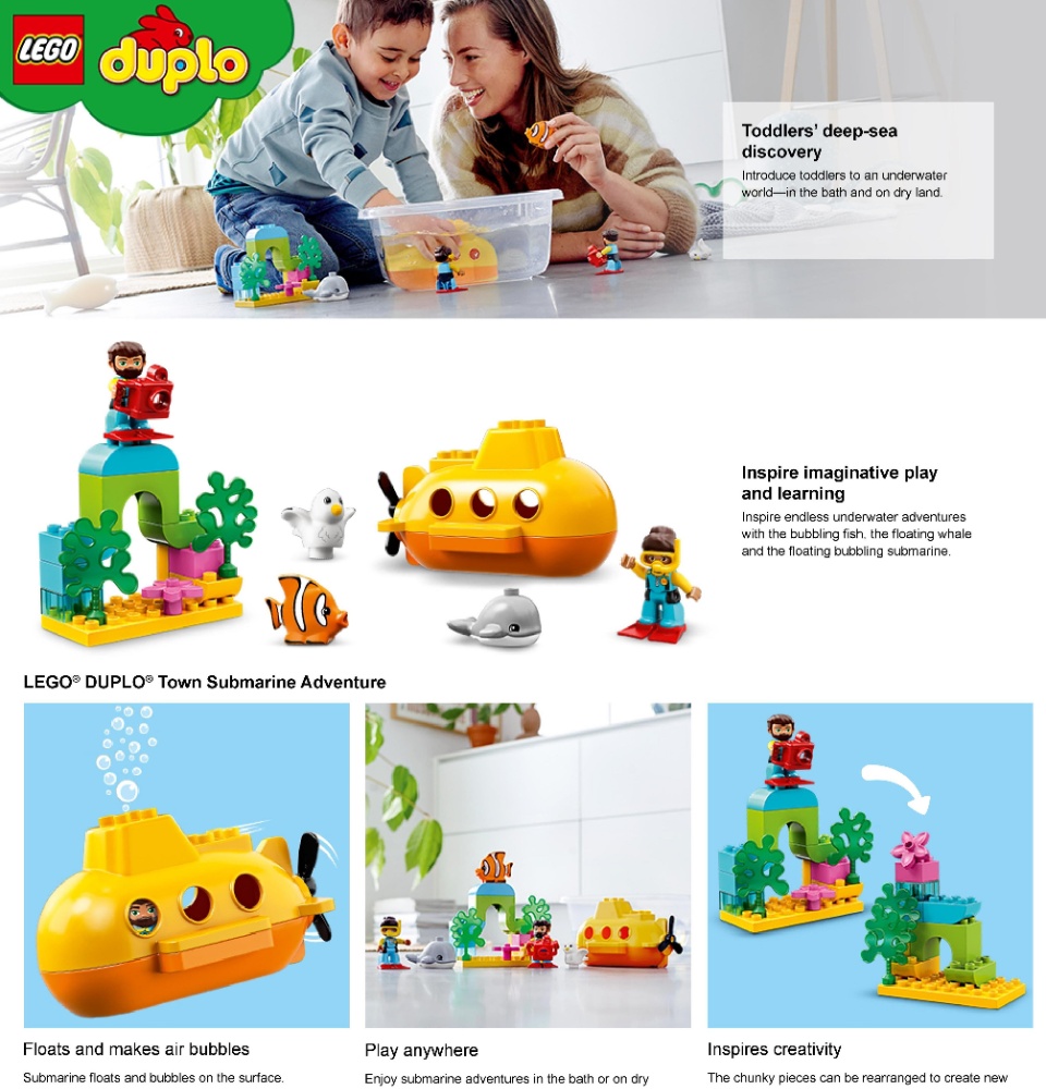 duplo submarine adventure