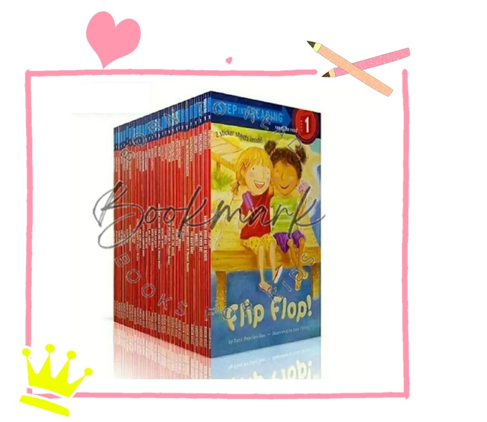 Ready Stock] Step Into Reading Level 1 to 5 Series (30 books