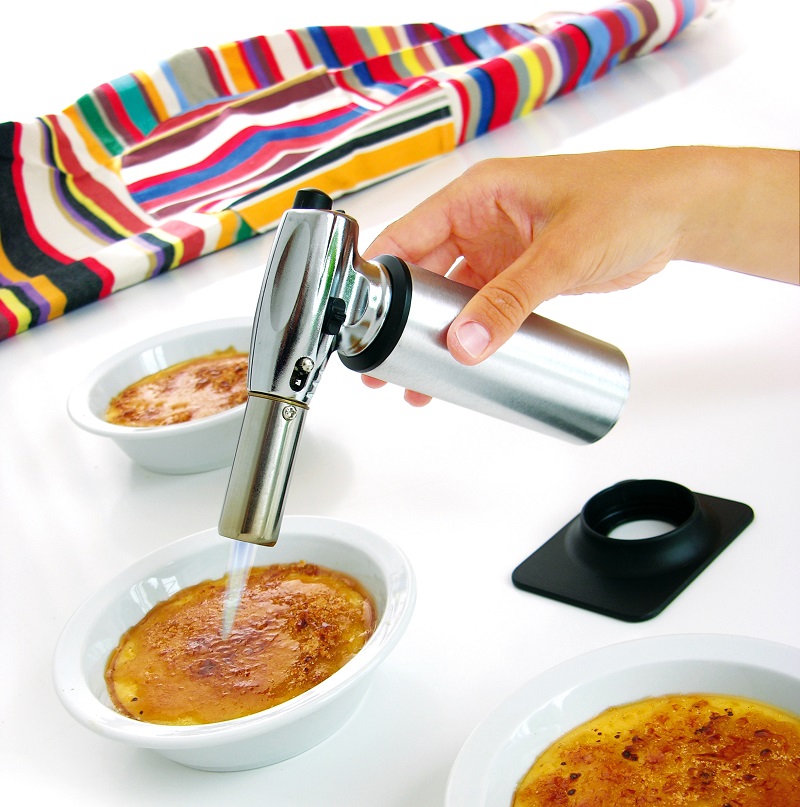 Mastrad Pro Kitchen Burning Cooking Burner Blow Torch Refillable