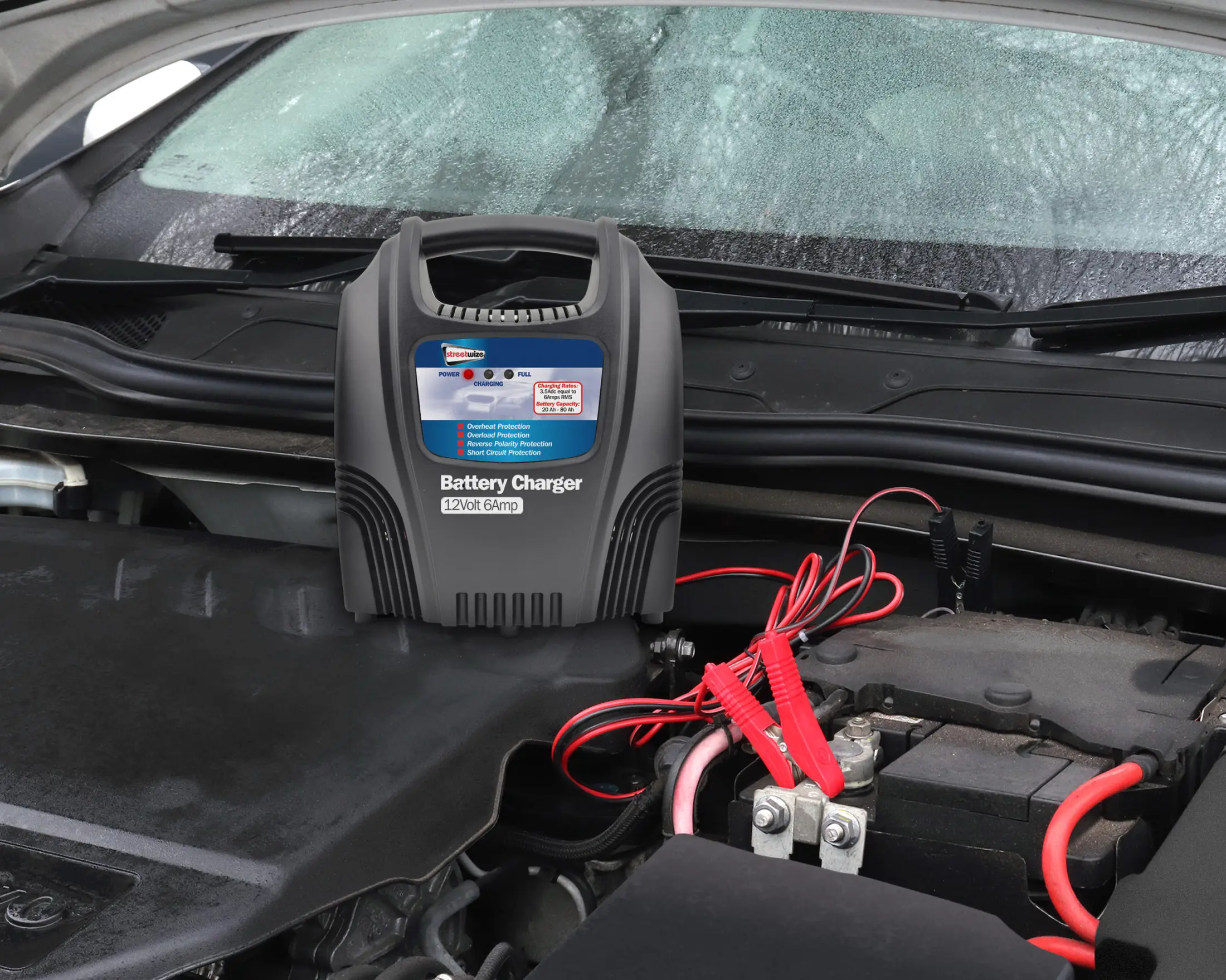 streetwize heavy duty battery charger