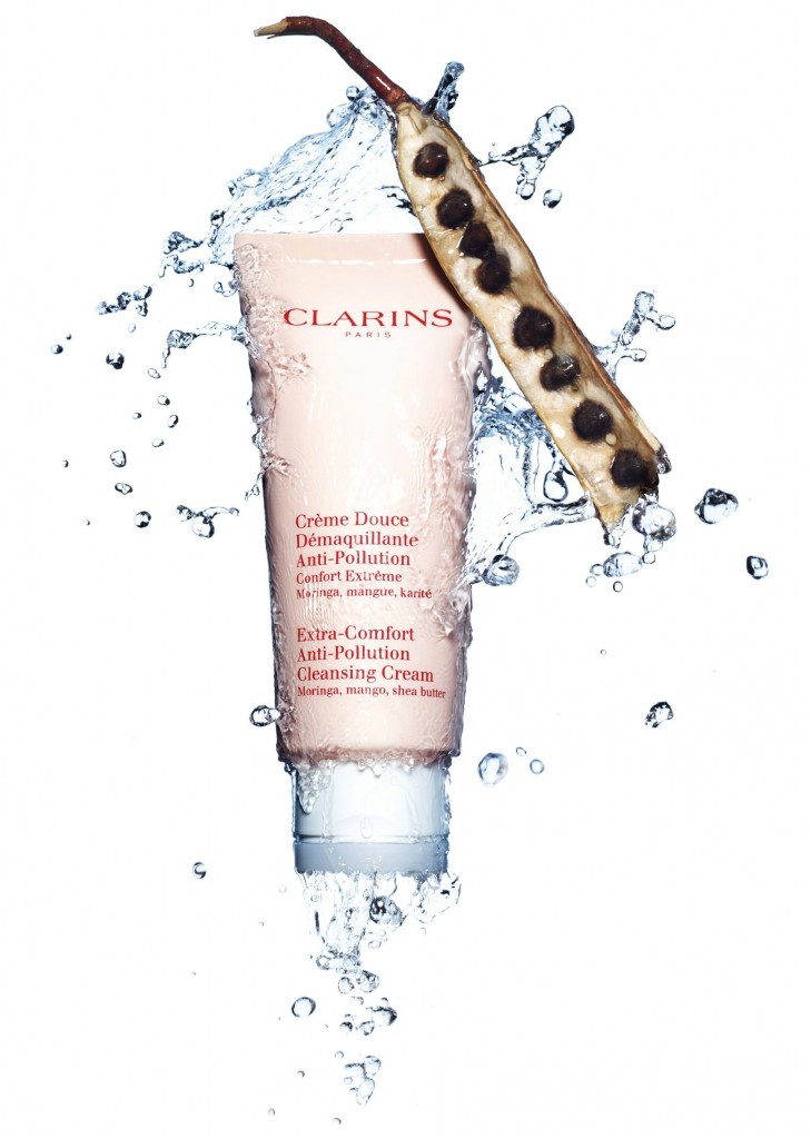 clarins extra comfort anti pollution cleansing cream