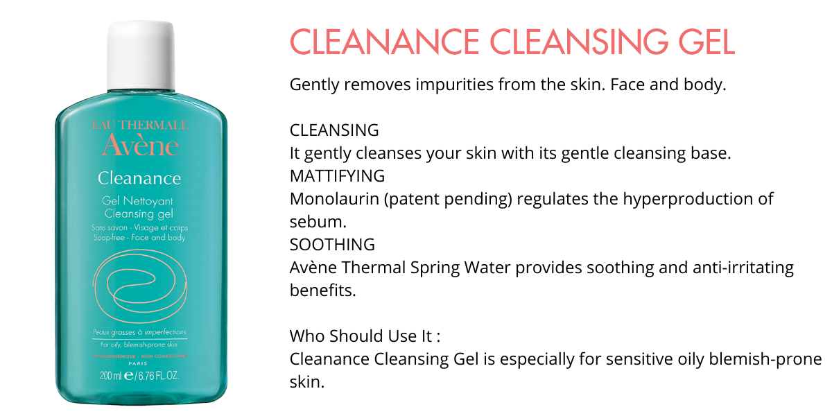 avene soapless cleanser