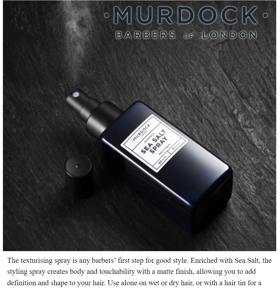 Murdock London Sea Salt Spray 150ml