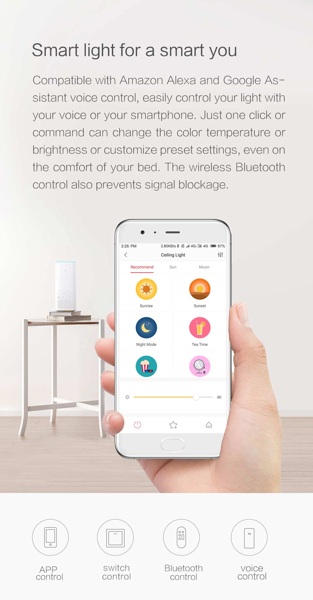 Yeelight Jiaoyue Galaxy 650mm (1 Year Warranty) Smart LED Ceiling Light Lamp (Starry) 50W 3500 Lumens WIFI App Control- YLXD02YL 650 - Remote Control
