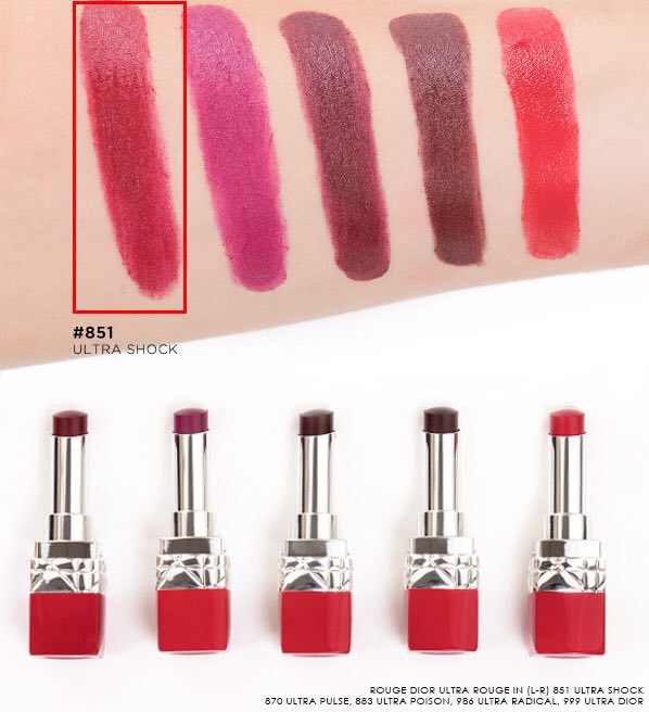 Dior Ultra Rouge Lipstick #851 Ultra 