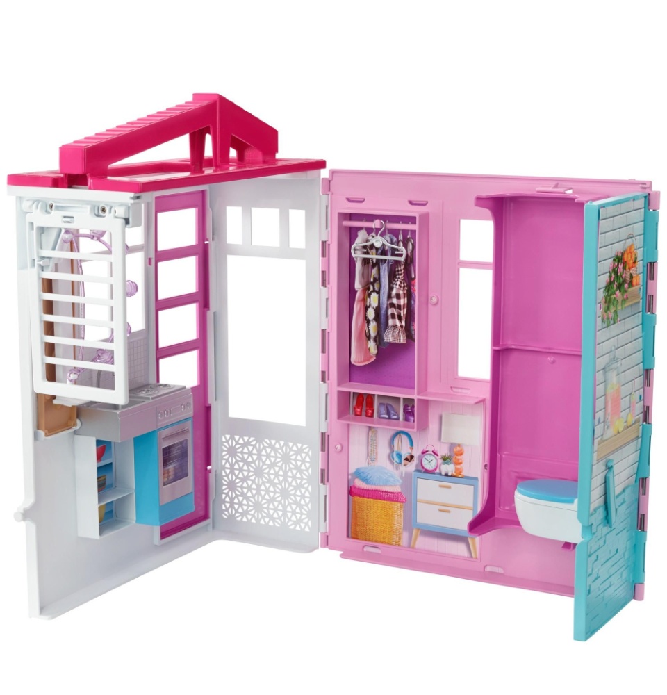 barbie fully furnished close and go house