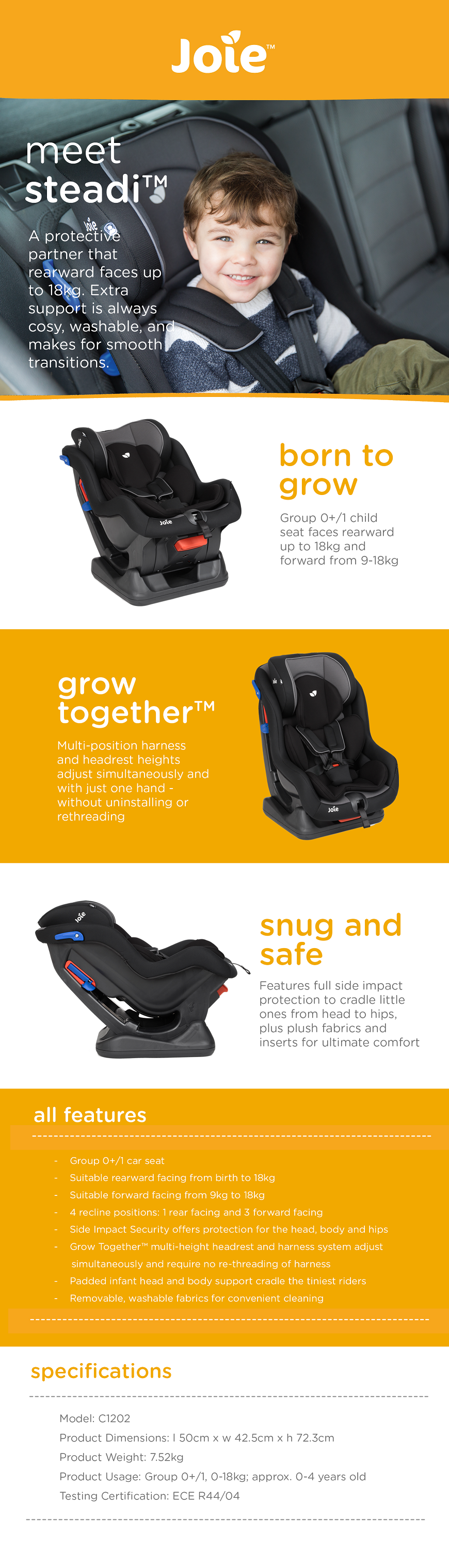 Joie Steadi Car Seat