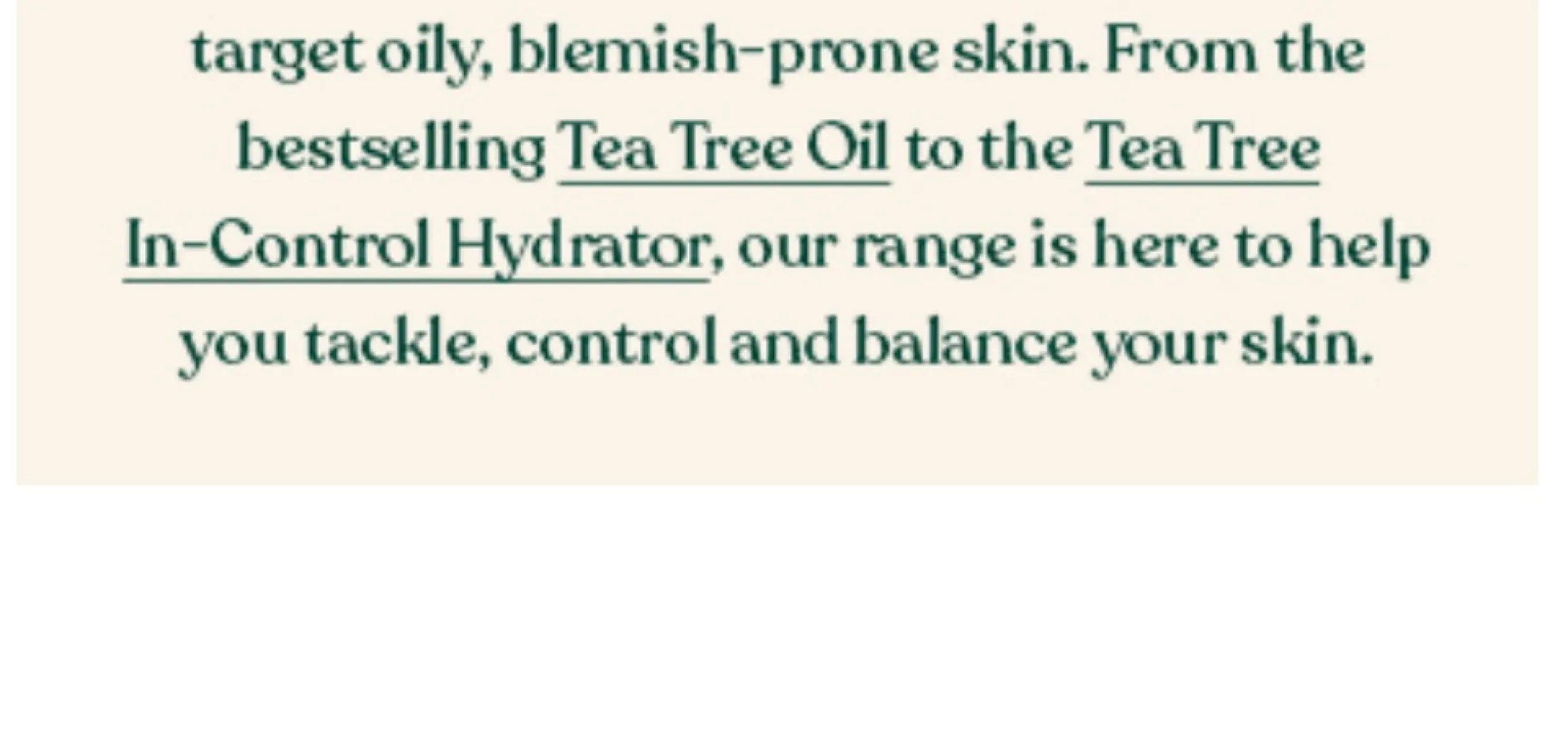 the body shop in control hydrator