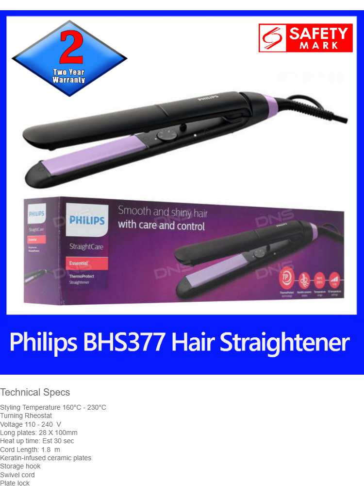 philips bhs377 straightcare essential