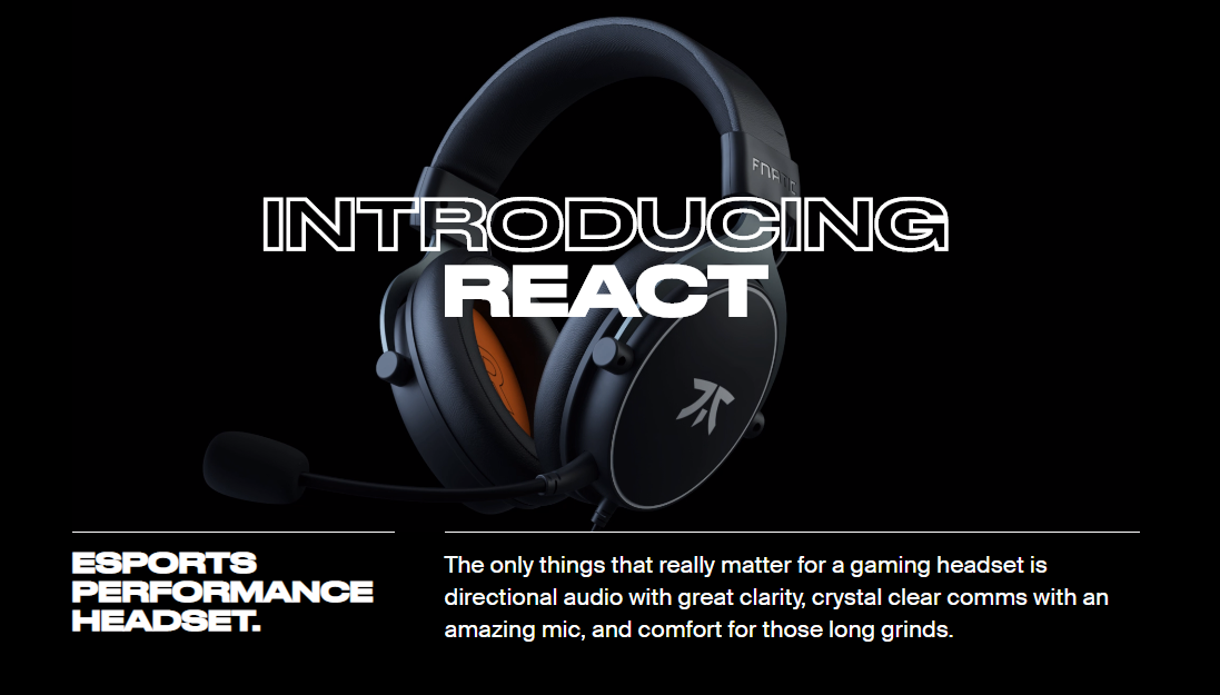 fnatic headset react