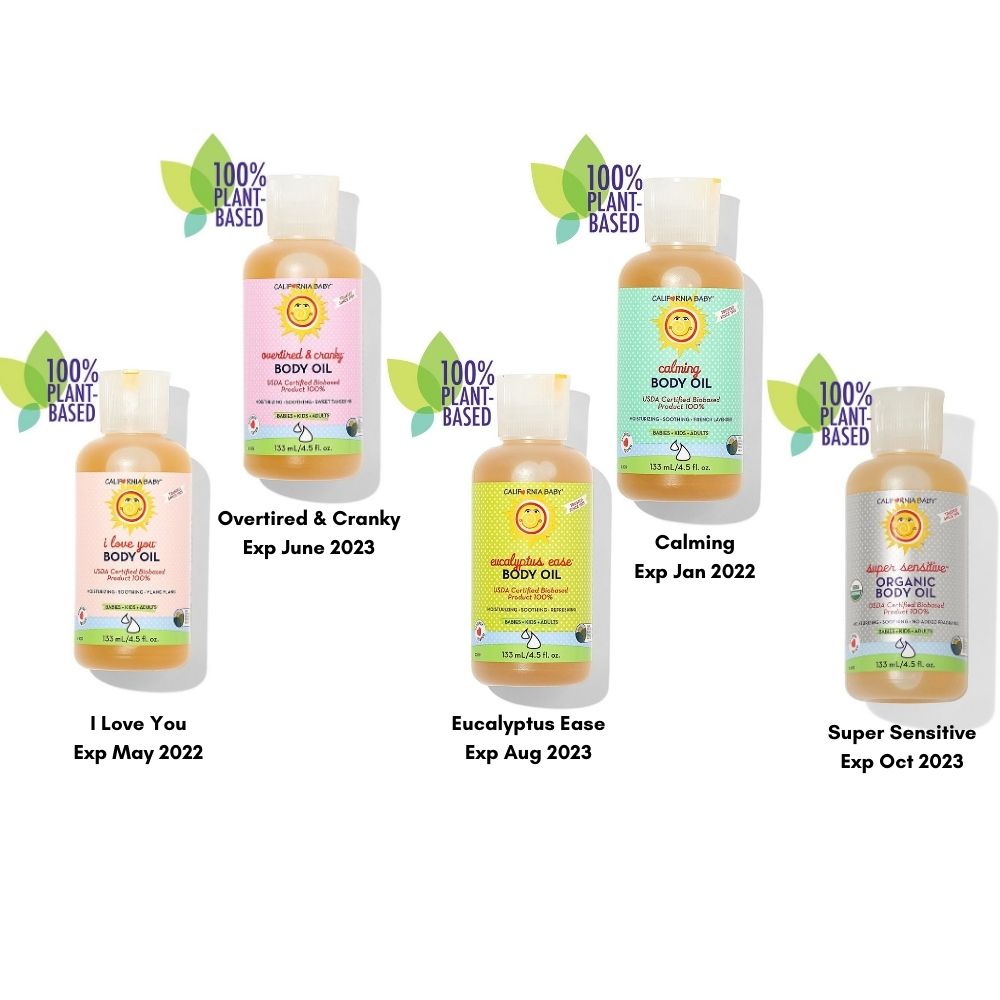 California Baby Body Oil 4.5oz (5 Types) -Baby Product 9fb44e6c6156f463bbbd8b9a3fda017a
