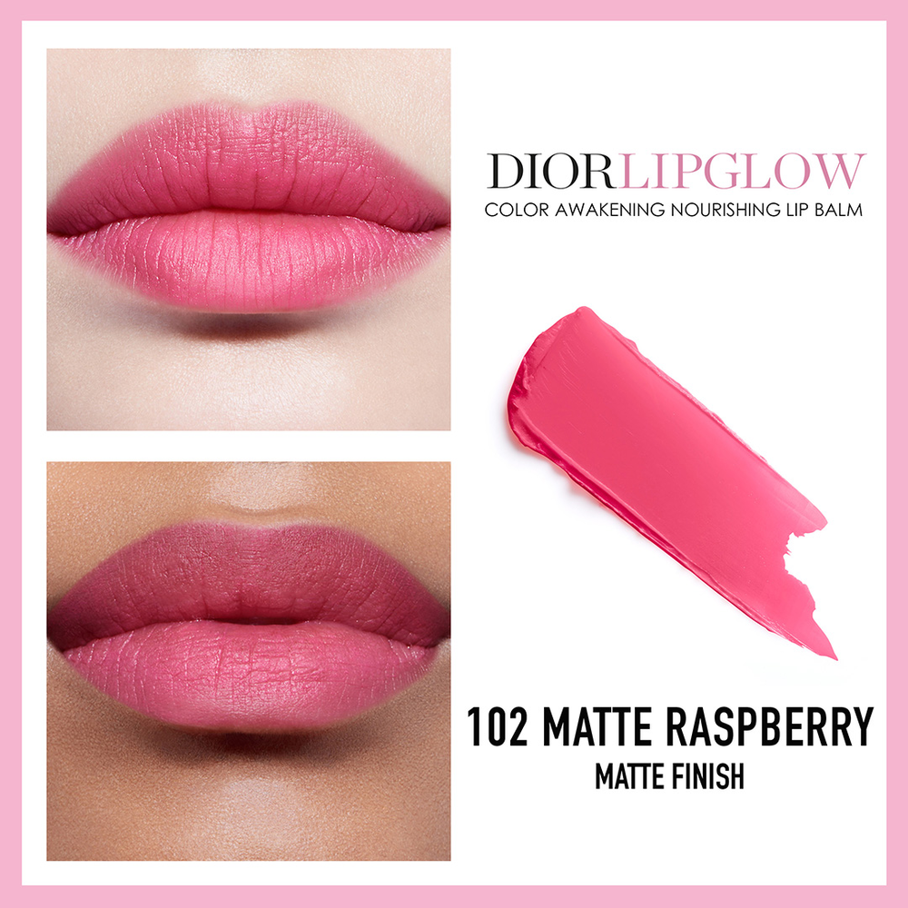 dior lip glow matte raspberry