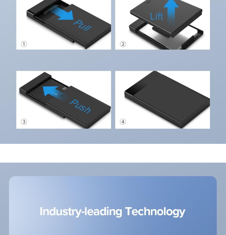Ugreen 2.5-inch Hard Drive Enclosure USB 3.0 10 <article class="lzd-article" style="white-space: break-spaces;"> <p style="line-height: 1.7; text-align: left; text-indent: 0; margin-left: 0; margin-top: 0; margin-bottom: 0;">2 Models in this listing</p> <ul> <li style="line-height: 1.7; text-align: left; text-indent: 0px;">Fixed Wire: USB3.0 , non-detachable wire.</li> <li style="line-height: 1.7; text-align: left; text-indent: 0px;">Type C: Type C port enclosure, comes with USB3.0 to Type C cable.</li> </ul> </article>