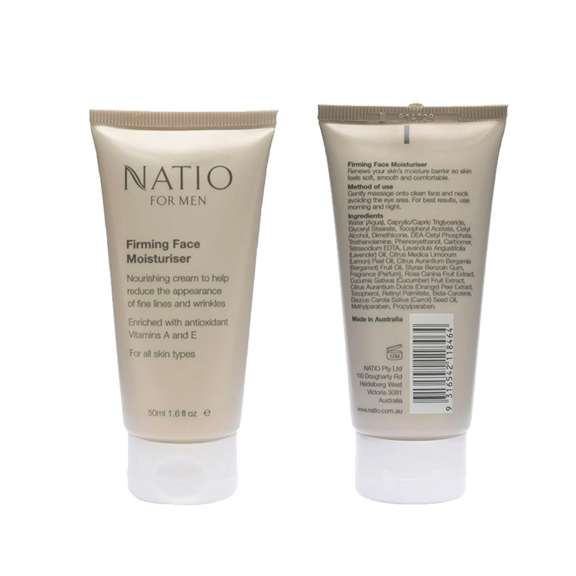 natio mens face moisturiser
