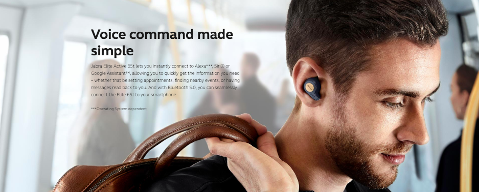 jabra elite active 65t google assistant