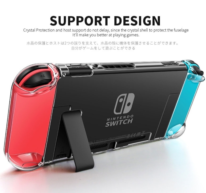 Crystal Case Nintendo Switch Transparent Hard Case Casing Free Normal Mail Lazada Singapore