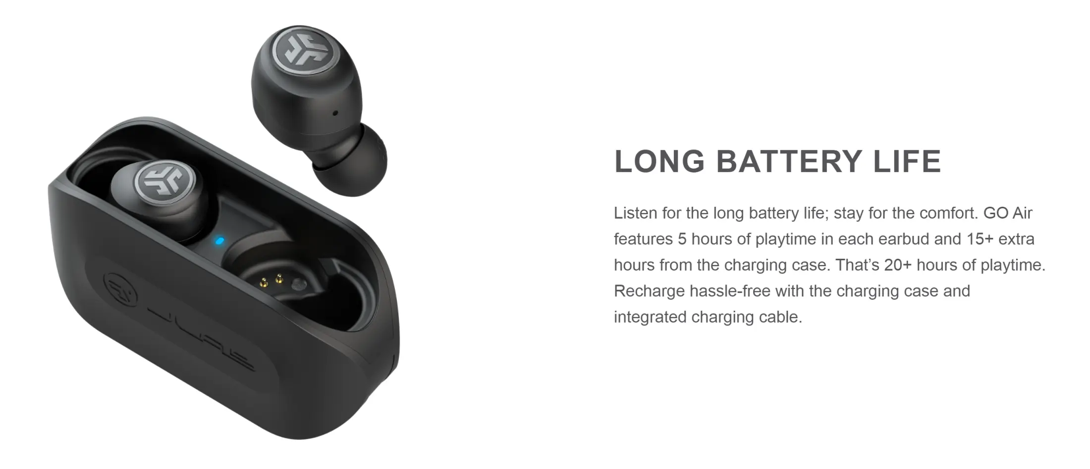 jlab go air charge time