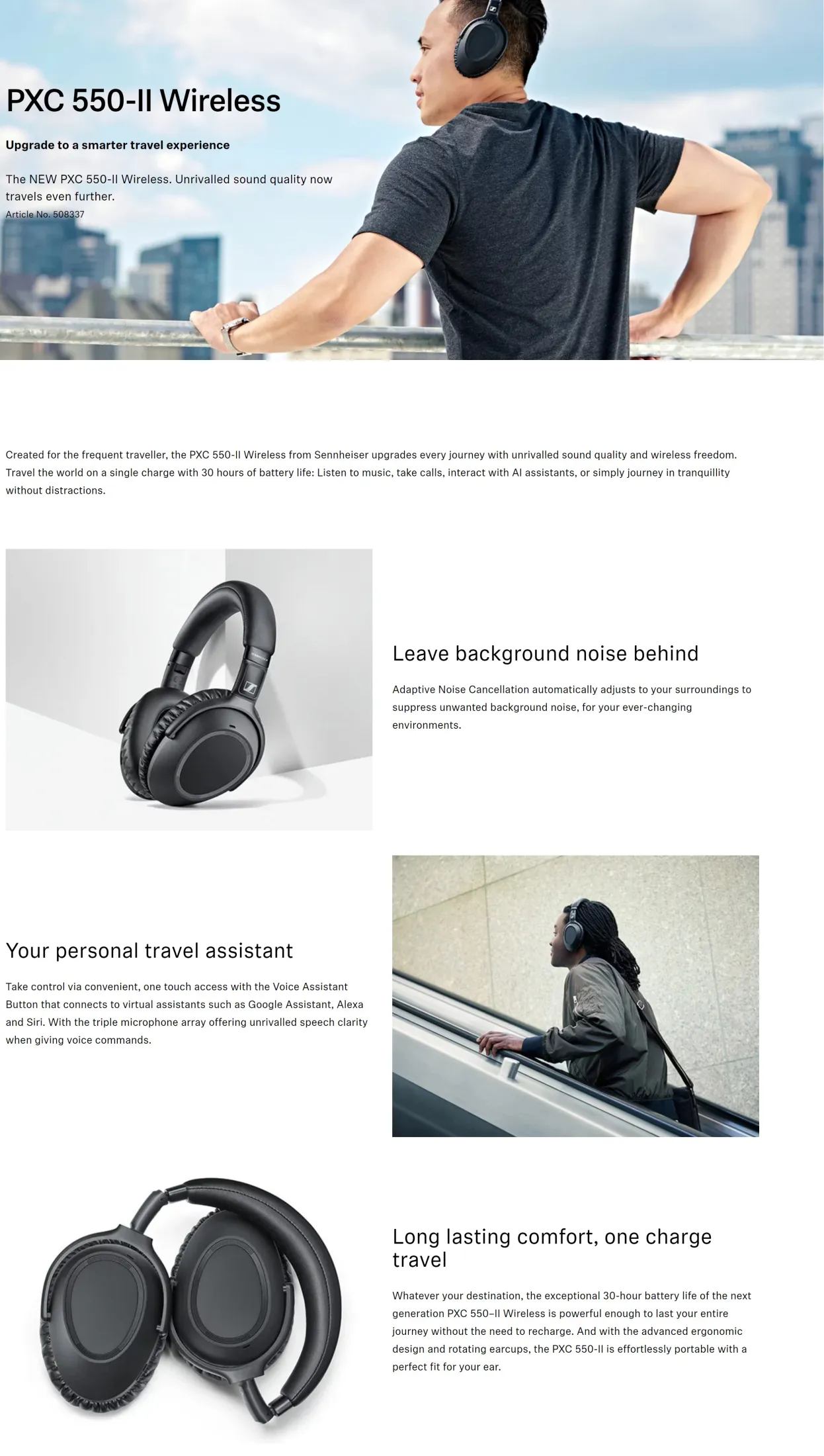 sennheiser pxc 550 microphone quality