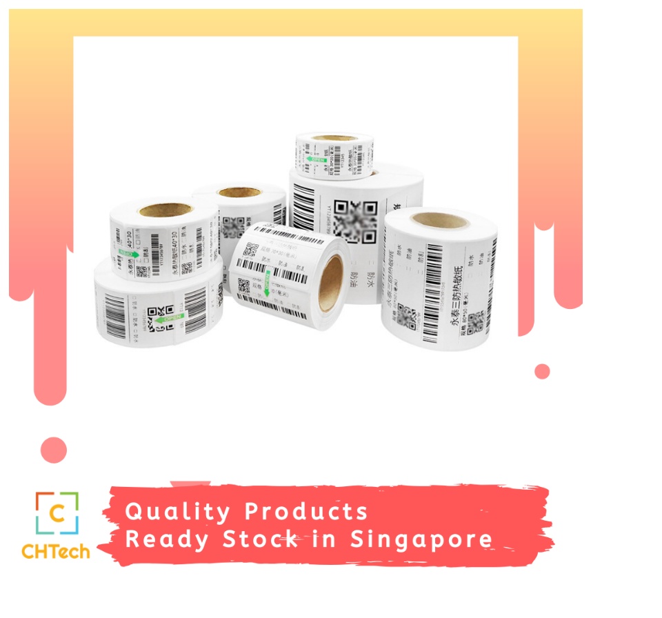 Thermal Shipping Labels 100x150mm 350 Sheets 4 *Anti Oil *Anti Scratch *Waterproof Gaps between labels: 1.5mm - 2mm Roll Diameter: 102mm Inner Core Size: 40 mm