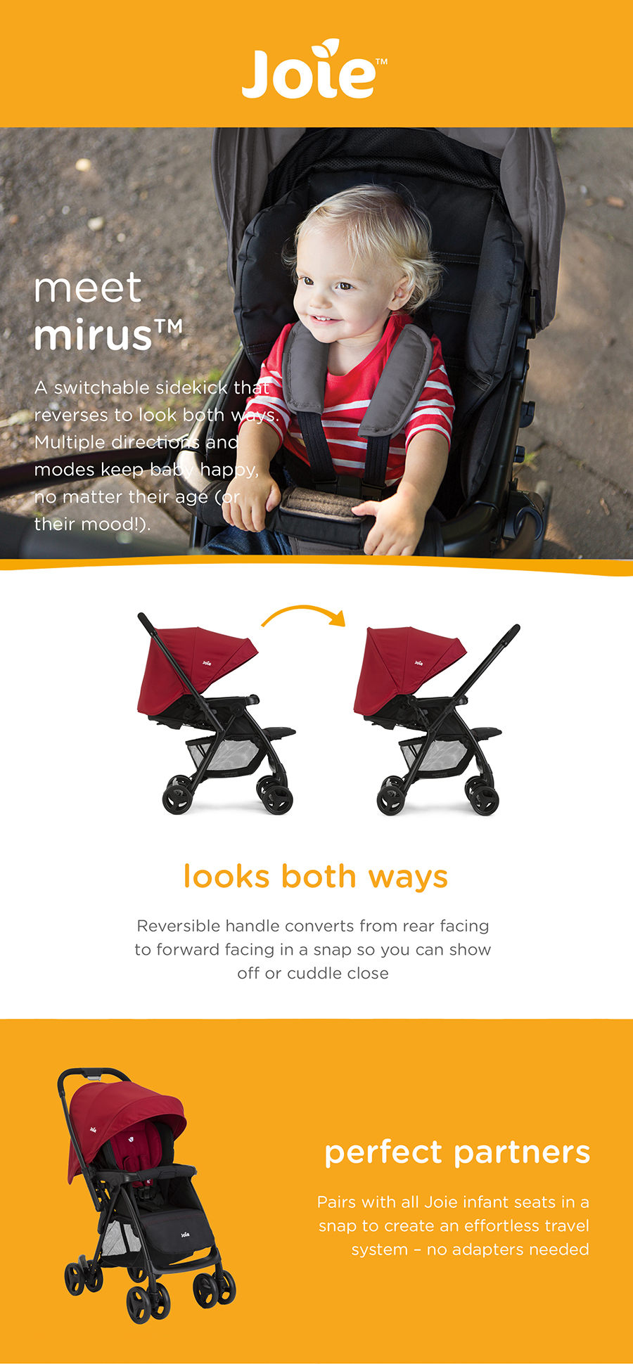 joie mirus rain cover