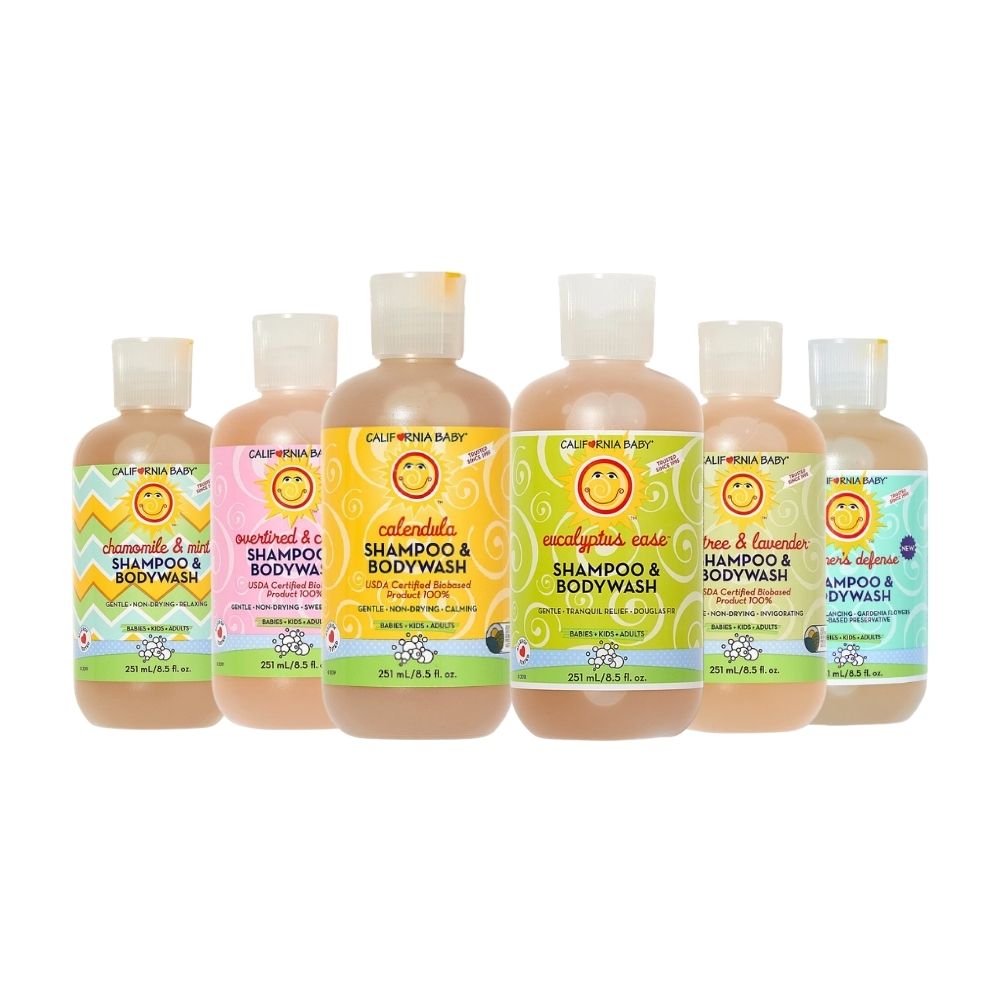 California Baby Shampoo & Bodywash 8.5oz (6 Types) -Baby Product b24092b1824a7dbd1f5f9a2a6feae525
