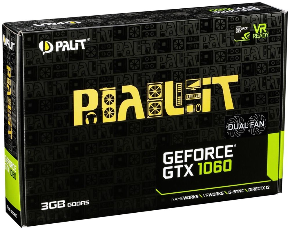 Palit dual отзывы. GTX 1060 3gb Palit Dual.