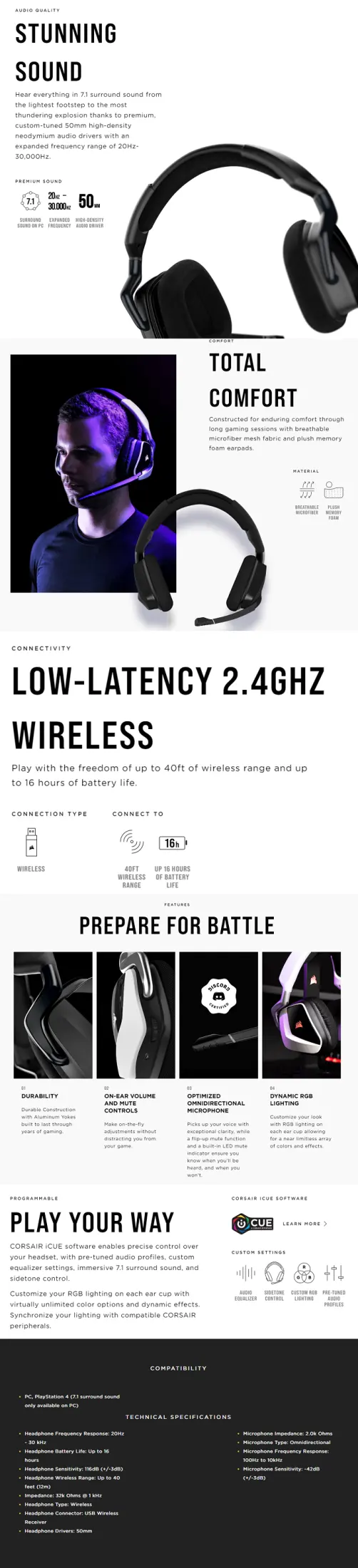 void rgb elite wireless 7.1