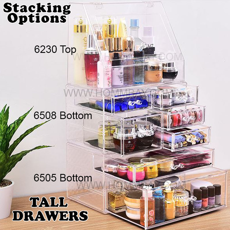 Clear Acrylic Transparent Make Up Makeup Cosmetic Lipstick