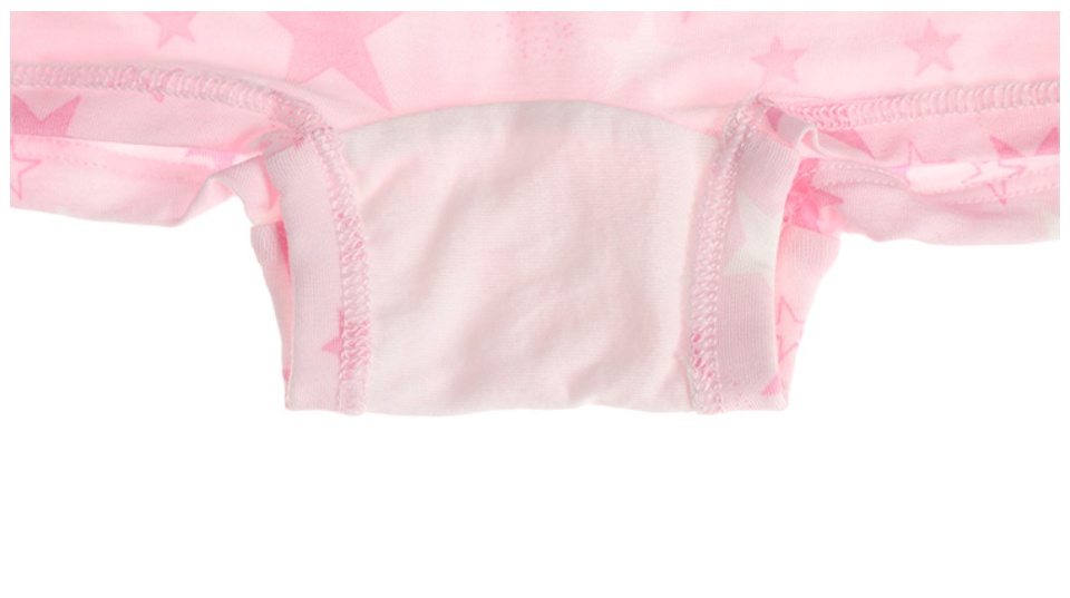 Aimer Kids Girl's Mid-waist Boyshorts Modal Stars Print 2PCS Panties  AK1230311