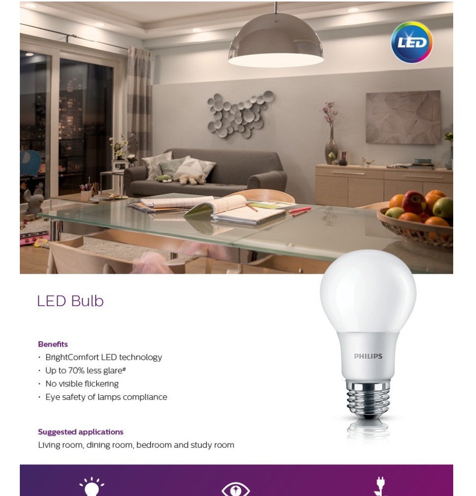 Bright LED lighting with excellent light quality