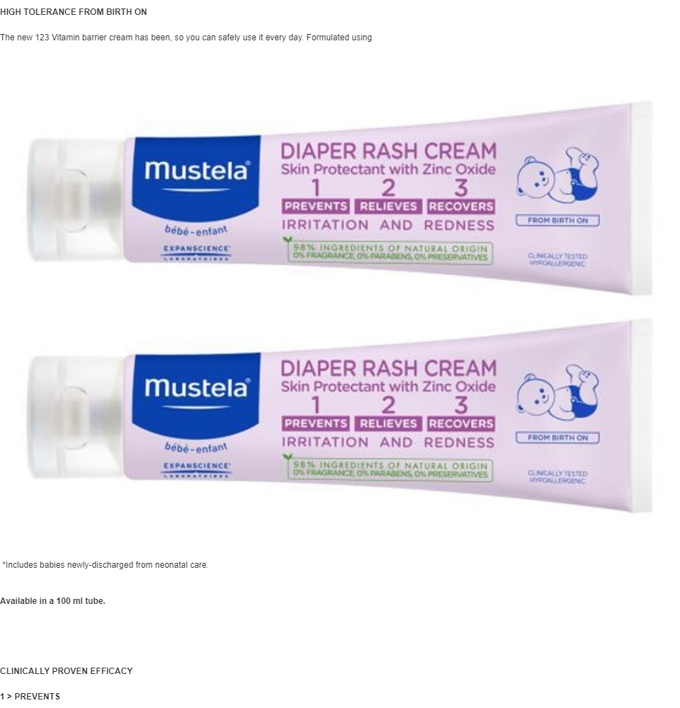 mustela vitamin barrier cream for face