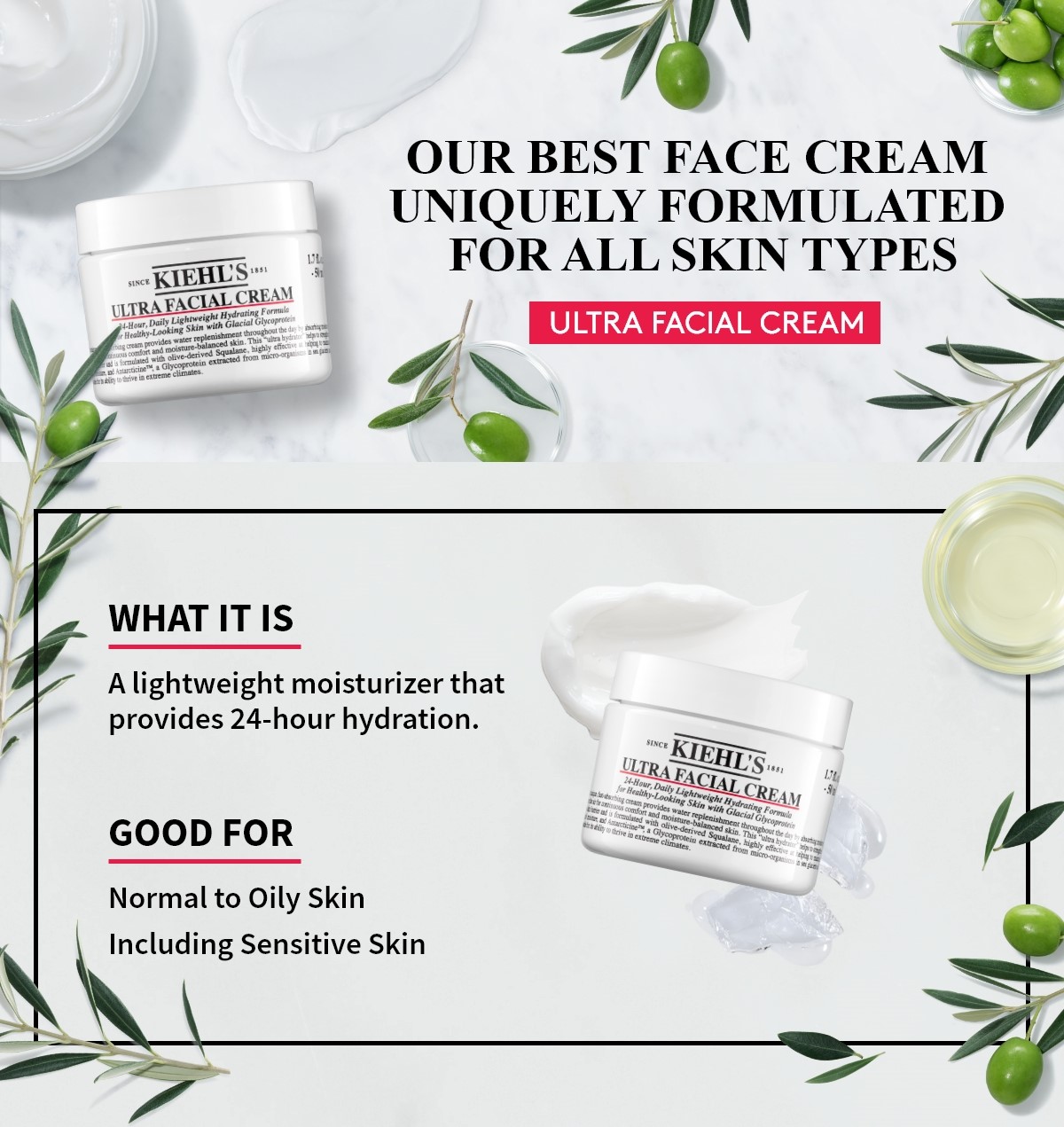 kiehl's non comedogenic moisturizer