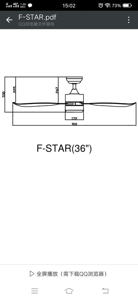 Latest Fanco F Star 36 46 52 Dc Motor Ceiling Fan With Led Light Remote Control F Star