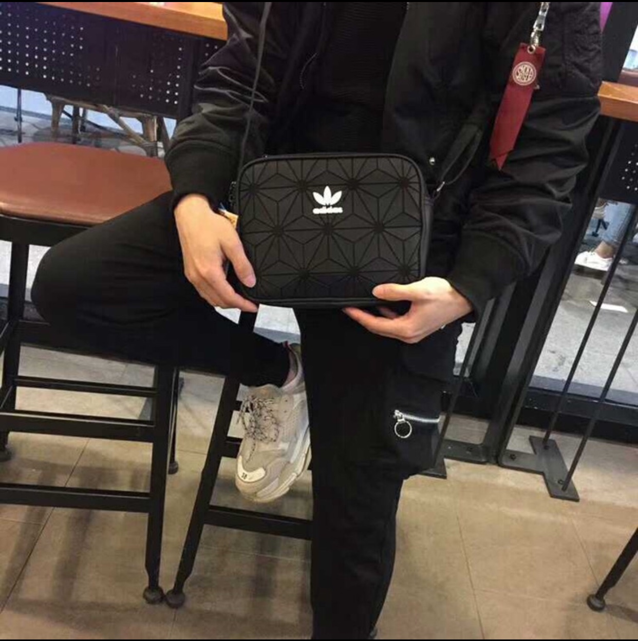 adidas issey miyake sling bag original