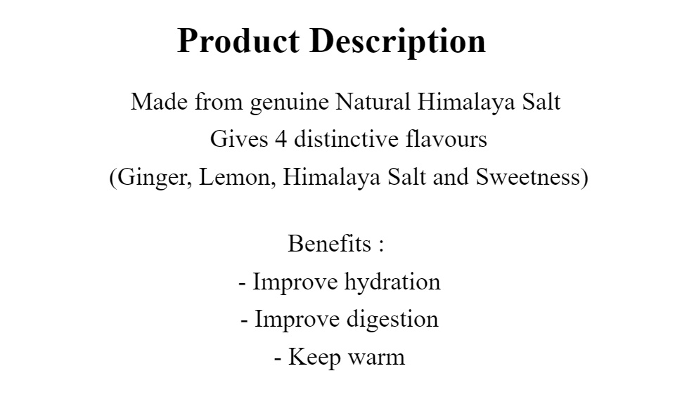HIMALAYA SALT SPORTS CANDY-EXTRA COOL LEMON 1 BOX 12x15g (144 Units Per  Carton)