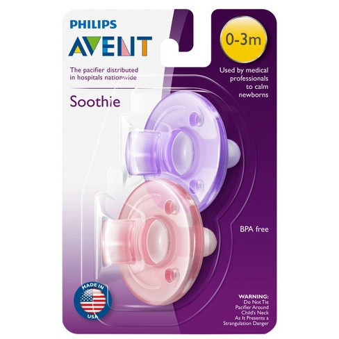 purple soothie pacifier