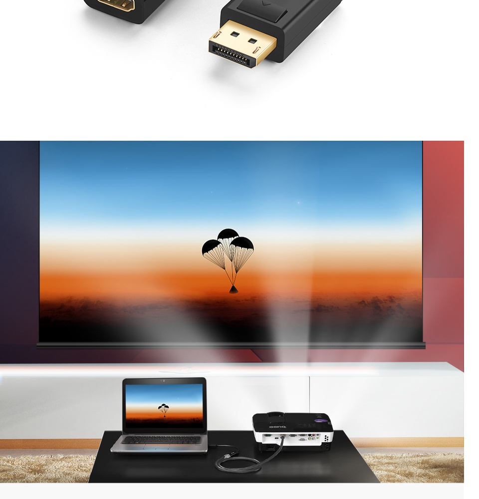 <ul> <li data-spm-anchor-id="a2o42.pdp.product_detail.i0.2d573bdfxY1thm">4K*2K 30Hz</li> <li>24K interface gold plated, resistant to plug, anti-corrosion</li> <li>Support audio and video simultaneously output, no external speakers are required.</li> <li>10 meters HDMI cable output and remote connection large screen LED/projector supported.</li> <li>Built-in active IC chipset, HDMI signal stable output, no flash screen.</li>
</ul>