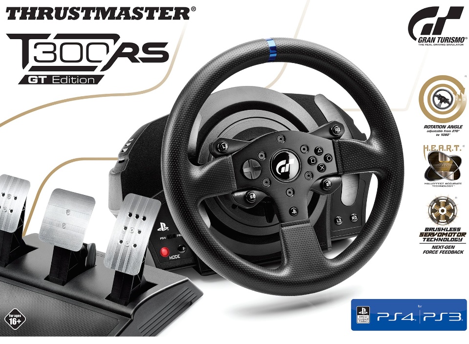 Thrustmaster T300 RS GT - Gran Turismo Edition Racing Wheel